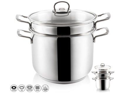 hrnec+PO d22cm NR( 6,0l) ANETT, v.26cm, na těstoviny
