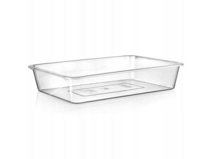 miska 25x17x5cm, transp.plast