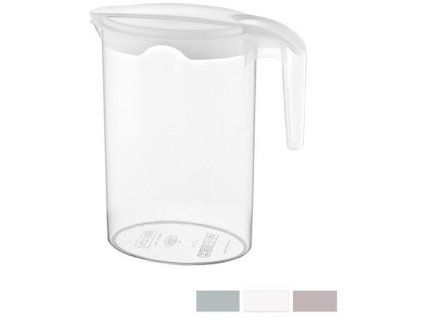 džbán 1,75l, transp.plast