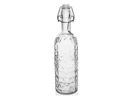 láhev 0,75l ELA, patent.uzávěr CLIP, sklo