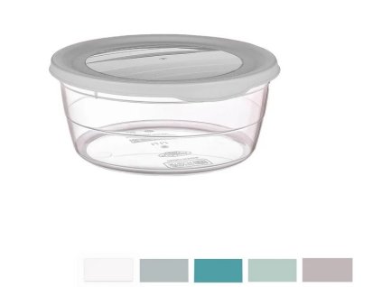 dóza 0,3l TREND, d12x5cm, plast