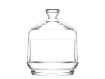 dóza 0,26l BERRY na CITRON+víčko, atd., d9, v.11,9cm, sklo