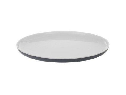 talíř d25x2cm, mělký AURA kulatý, plast