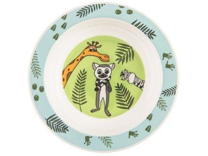 talíř d16cm SAFARI, hluboký, dětský, plast
