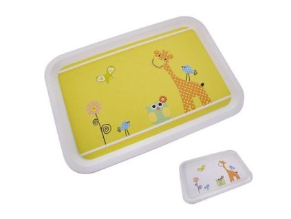 podnos 30,5x21cm TOYA ŽIRAFA, servírovací, plast