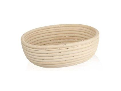 ošatka ovál 24x18,5x9cm, PEDIG (RATAN) přírodní