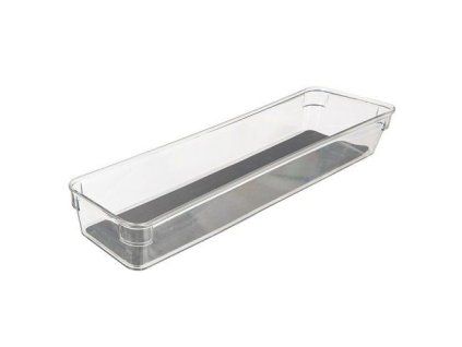 organizér 32,5x9,3x4,8cm GREY, transp.plast