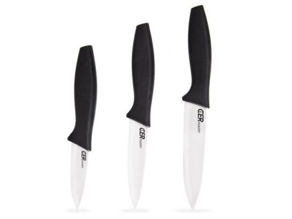 nůž-3ks-18, 21, 23cm, Cermaster, kuch. keramický