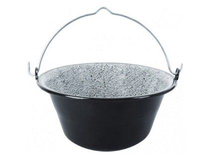 kotlík d40cm, v.18cm (13l) na guláš, smalt
