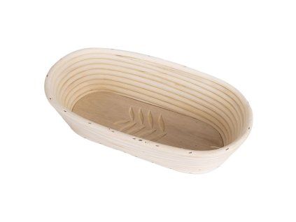 ošatka ovál 32x15x9cm. PEDIG, dno LÍSTKY, přírodní