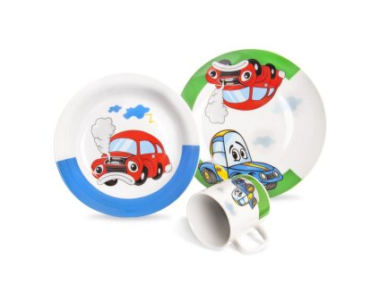 soupr. 3díl. AUTO, děts.jídel. porcelán