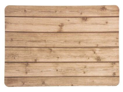 prostírání 43x30cm, DŘEVO světlé, plast