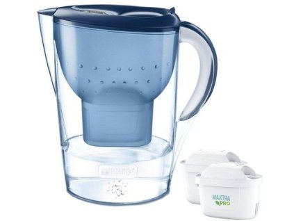 konvice BRITA 3,5l Marella XL modrá + 2ks filtrů PO
