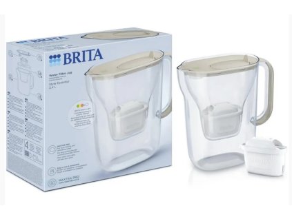 konvice BRITA 2,4l Style Essential písková, PO