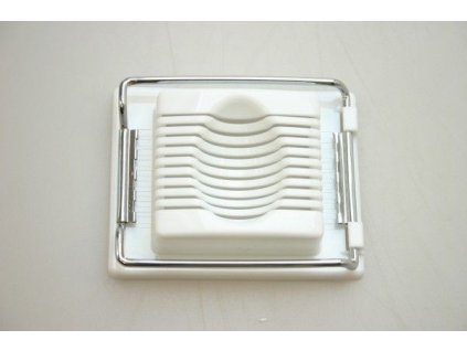 kráječ vajec, 12,5x9x3cm, 10strun, NR/plast