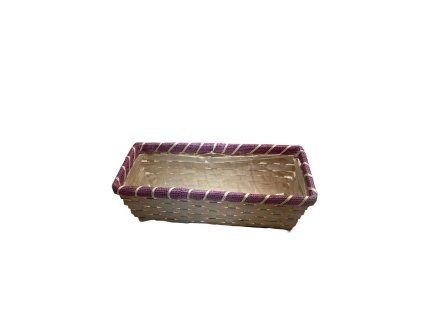 truhlík  30x13x10cm RATAN, přírodní dýha