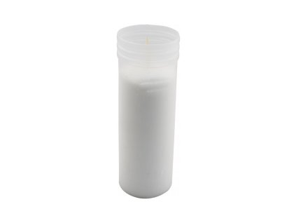svíčka hřbit.250g, bílá TBS, 56hod.