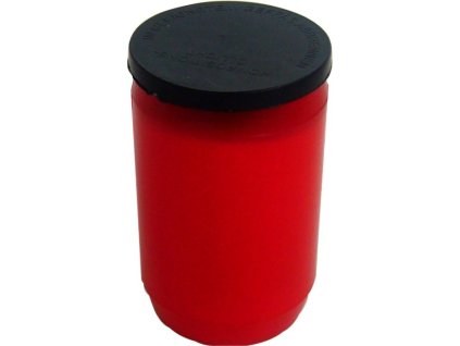 svíčka hřbit.130g, OL1, olej. malá, červená