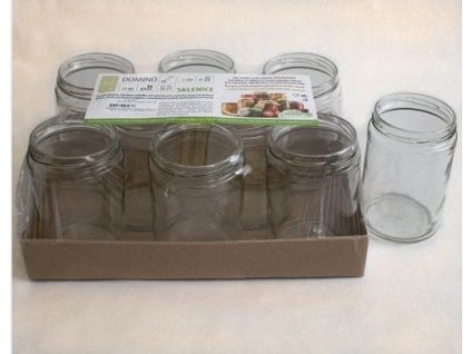 sklen.zavař. 720ml- 8ks-ELEGANT 320g, TO82