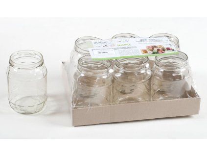 sklen.zavař. 720ml- 6ks-CHRISTEL-TO82