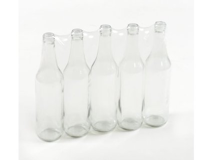 láhev 0,5l LIEH-5ks,(SPIRIT), šroubení, sklo