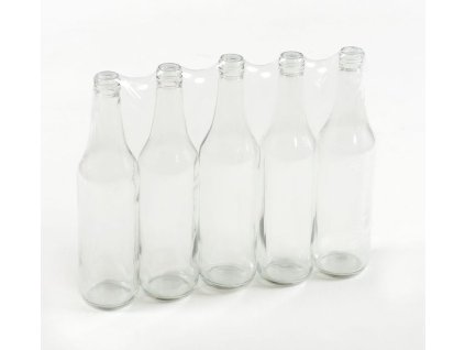láhev 0,7l LIEH- 5ks,(SPIRIT), šroubení, sklo