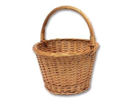 koš TRHÁČEK d20cm,v.16cm, malý proutěný
