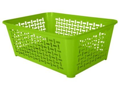 košík DOMINO 3, 30x20x11,1cm,plast