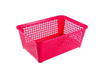 košík DOMINO 4, 36,4x25,8x14cm,plast