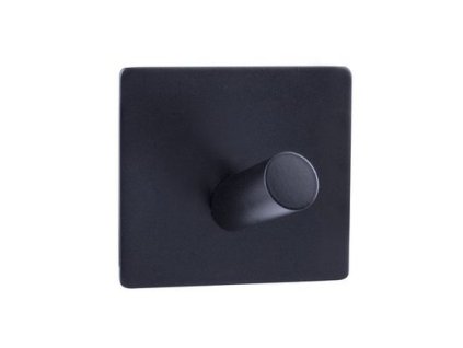 věšák jednod. BLACK EDITION, samolep.3M, kov