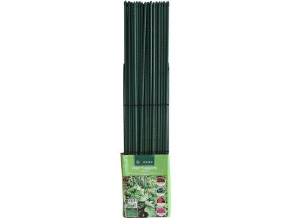 tyčka 1,2m k rostlinám,11mm kov+PE potah