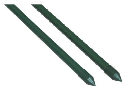 tyčka 1,5m k rostlinám,11mm kov+PE potah