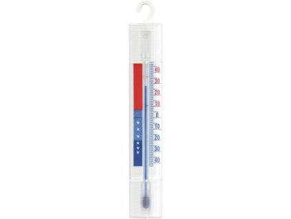 teploměr 15,5x2,4cm chladn., plast -40+40°C