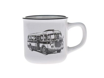 hrnek 330ml-1ks-AUTOBUS Š706 RTO RETRO, d 9x 8,5cm, keramika