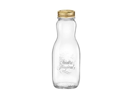 láhev zavař.1000ml QUATTRO ST. víčko šroub.