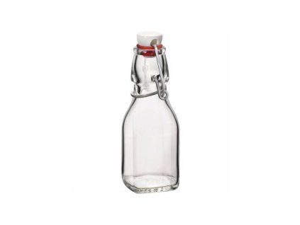 láhev 0,125l hran.SWING, patent.uz., sklo