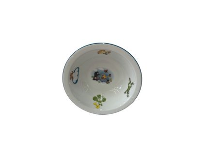miska d16cm KRTEK a kolečko, dětská, porcelán