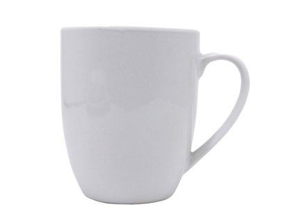 hrnek 330ml TRADE, bílý porcelán