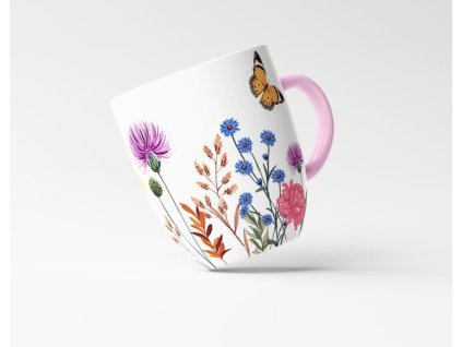 hrnek 300 ml, SECRET GARDEN, porcelán