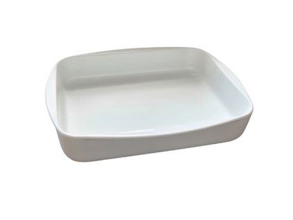 mísa 33x24x5,0cm, LEGIO hladká, zapék.,bílý čs.porcelán