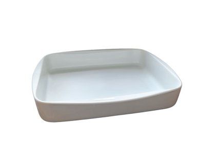 mísa 36x29x6,0cm, LEGIO hladká, zapék.,bílý čs.porcelán