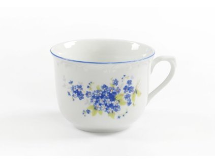 hrnek 270ml R -POMNĚNKY modré, čes.porcelán