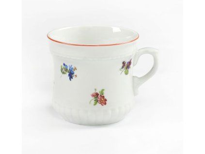 hrnek 370ml PERL.VELKÝ-RAK.HÁZENKA, čes.porcelán