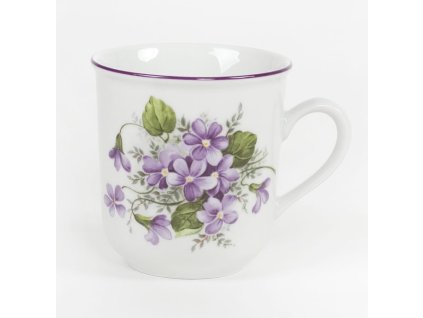 hrnek 160ml DĚTSKÝ-FIALKY 8354, čes.porcelán