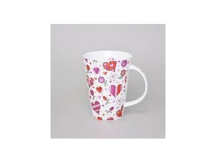 hrnek 350ml MONZA-ZAMILOVANÁ SRDCE, čes.porcelán