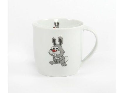 hrnek 260ml ANDREAS-KRÁLÍČEK, čes.porcelán