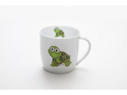 hrnek 260ml ANDREAS-ŽELVA, čes.porcelán