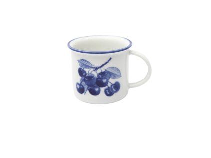 hrnek 650ml VAŘÁK-KOBALT.TŘEŠNĚ, čes.porcelán