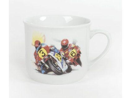 hrnek 650ml VAŘÁK-MOTORKY, čes.porc.