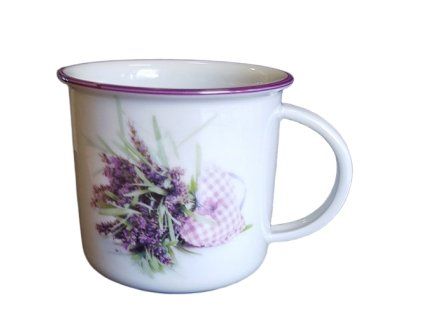 hrnek 100ml TINA - LEVANDULE A57434, čes.porcelán